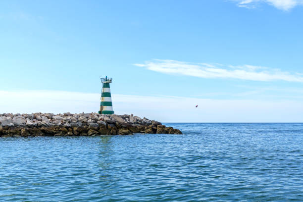 istock Lighthouse on the Algarve coastline 905480546