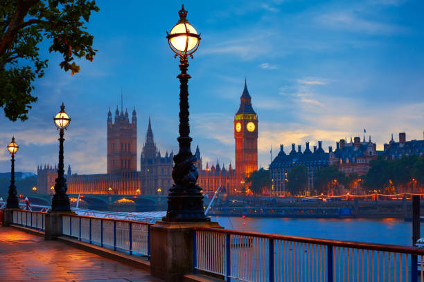 istock London sunset skyline Bigben and Thames 905484390