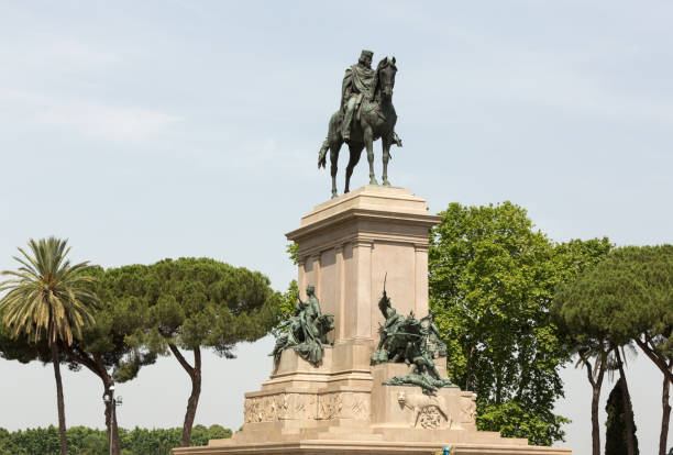 istock Garibaldi Monument on Janiculum Hill in Rome, Italy 905484402