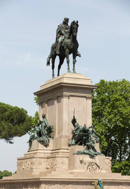 istock Garibaldi Monument on Janiculum Hill in Rome, Italy 905484680
