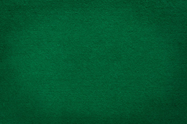 Green felt texture for casino background Green felt texture for surface of poker and casino felt textile stock pictures, royalty-free photos & images