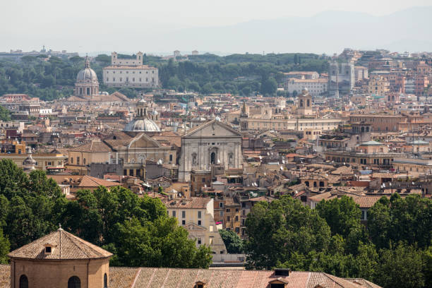 istock view of Rome from Janiculum Hill, Italy 905486778