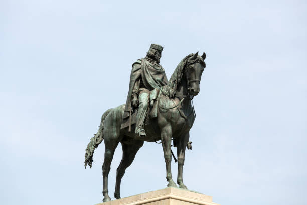 istock Garibaldi Monument on Janiculum Hill in Rome, Italy 905488296