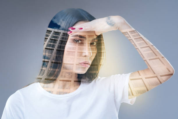 istock Inspired creative  woman looking for improvements 905489726