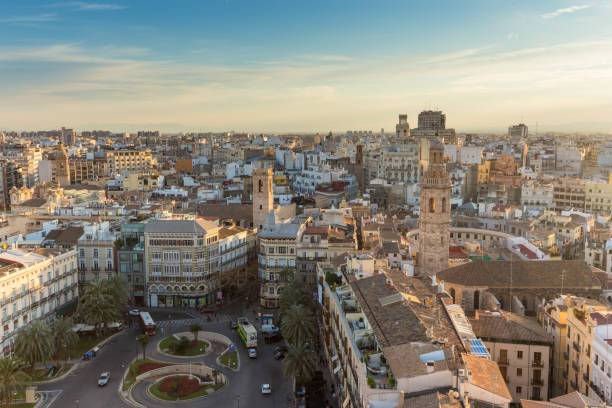 istock Panoramic View Over Historic Center of Valencia, Spain. 905493832