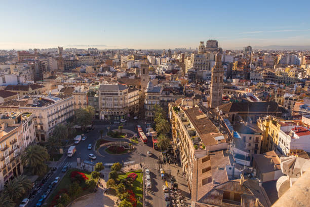 istock Panoramic View Over Historic Center of Valencia, Spain. 905497594