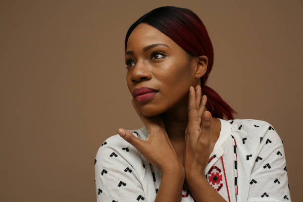 istock Young African woman. Portrait. 905503798