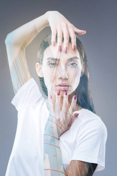 istock Cute budding woman opening new vision 905507580