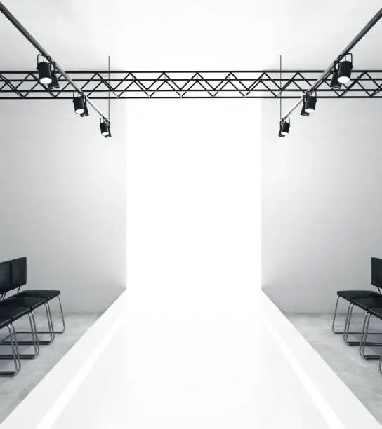 Photo of Light empty fashion runway