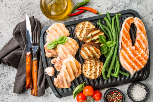 istock Healthy grill food 905523690