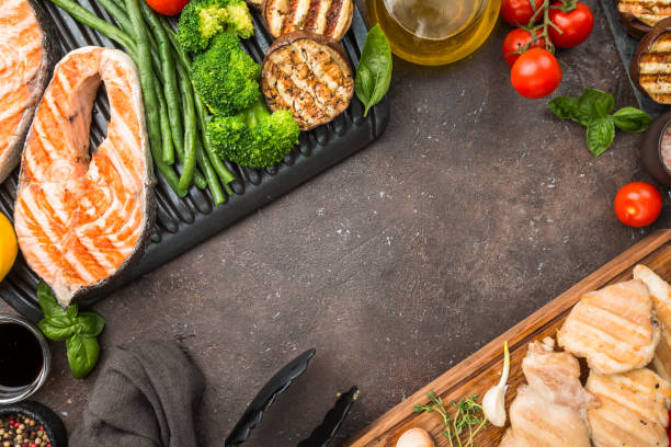 istock Healthy grill food 905527076