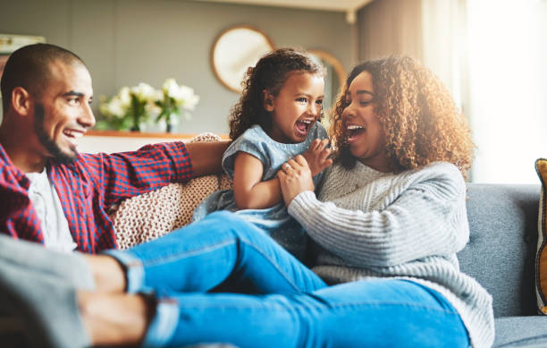 istock It's not family bonding time without a bit of fun 905527668