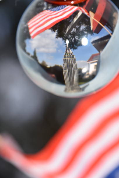 istock Empire State Building through a crystal ball 905527854
