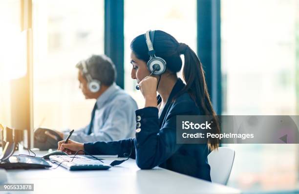 Helping Customers Is What They Do Stock Photo - Download Image Now - Business, Service, Call Center