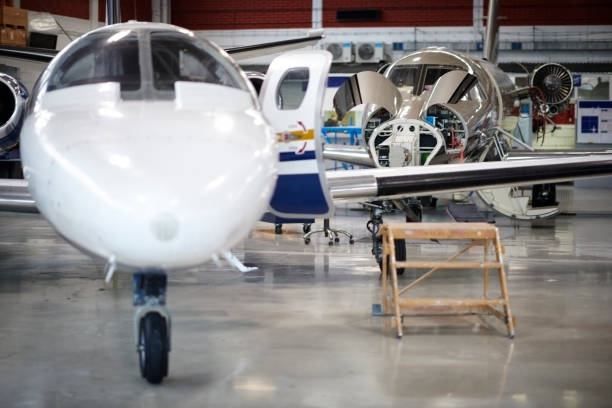 istock Aircraft in the hangar 905534460