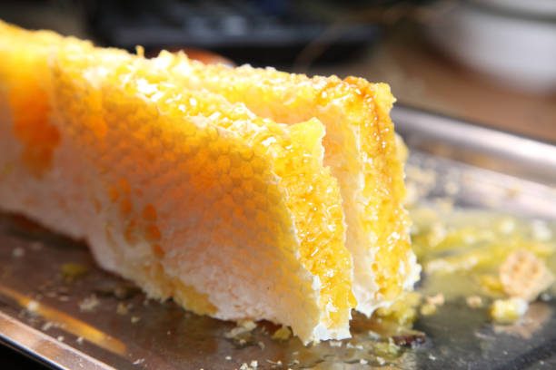 istock Honeycomb, honey. Products of beekeeping. 905535156