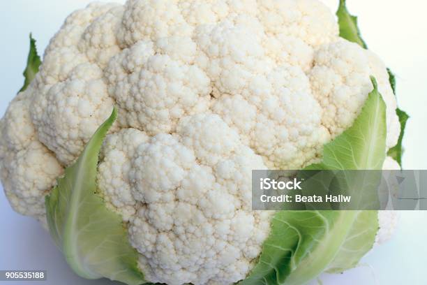 Isolated Vegetables Concept Stock Photo - Download Image Now - Agriculture, Cauliflower, Close-up