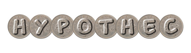 istock HYPOTHEC word with old coins on white background 905560510