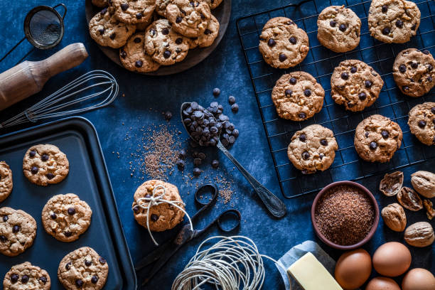istock Preparing homemade chocolate chip cookies 905568156
