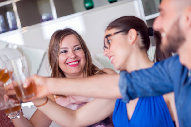 Young adult birthday party