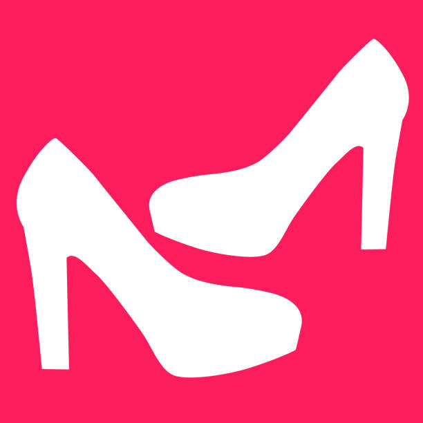 istock Women's shoes. Wedding Shoes. Wedding icons. 905580120