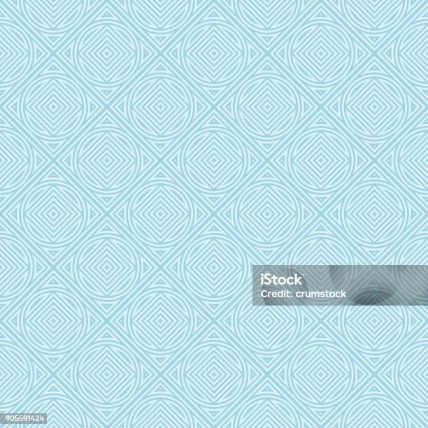 Light Ble Pattern Light Blue Geometric Print Seamless Pattern Stock Illustration ...