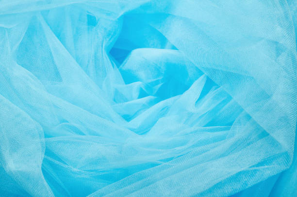 istock blue organza fabric wavy texture 905600460