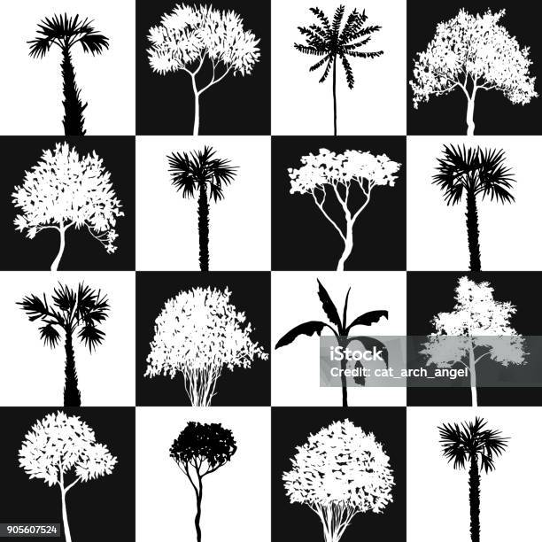 Geometric Pattern In Tree Geometric Seamless Pattern With Trees Stock Illustration - Download ...