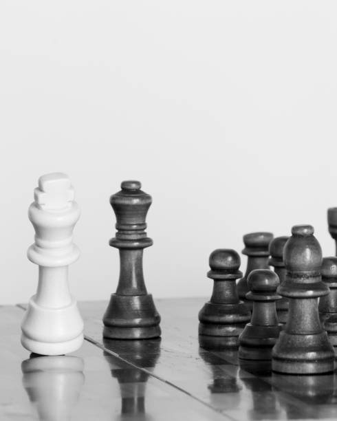 istock Chess photographed on a chessboard 905619520