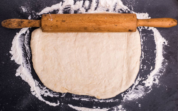 istock rolled dough of white wheat flour 905624048
