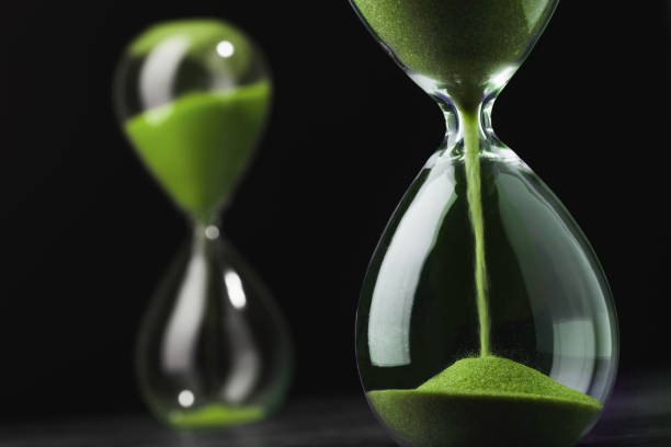 istock Sandglass, hourglass with sand 905660138