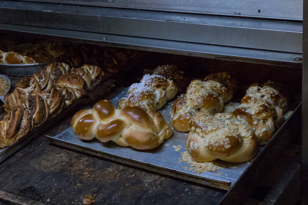 istock baking pastries and bread in an oven at a bakery 905663814
