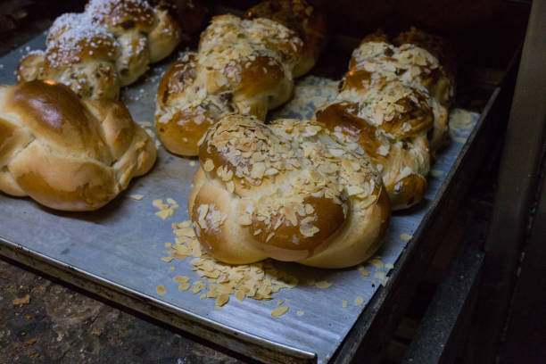 istock baking pastries and bread in an oven at a bakery 905663848