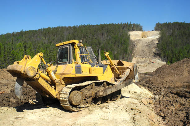 istock Construction site of oil pipeline 905671336
