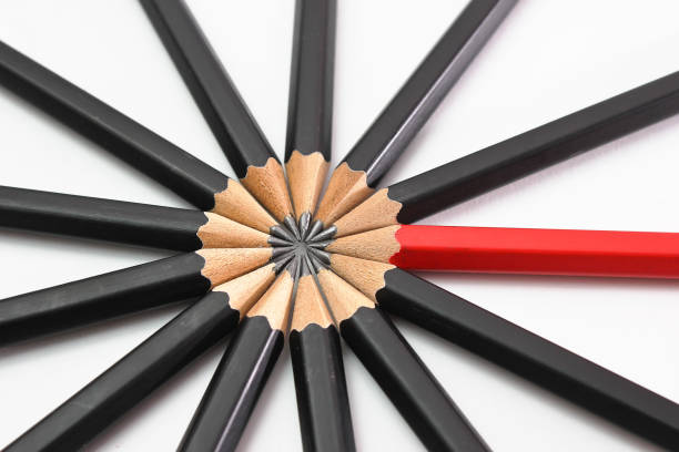 istock Leader, concept of pencils 905687318