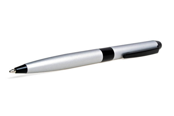 istock Ball point pen on a white background 905700216