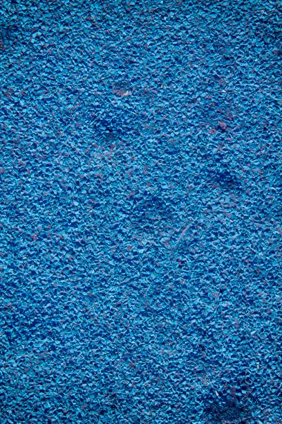 istock Blue Granite rock closeup background, stone texture, cracked surface 905710388