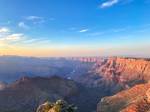 Sunrise from the South Rim of Grand Canyon National Park (Arizona)