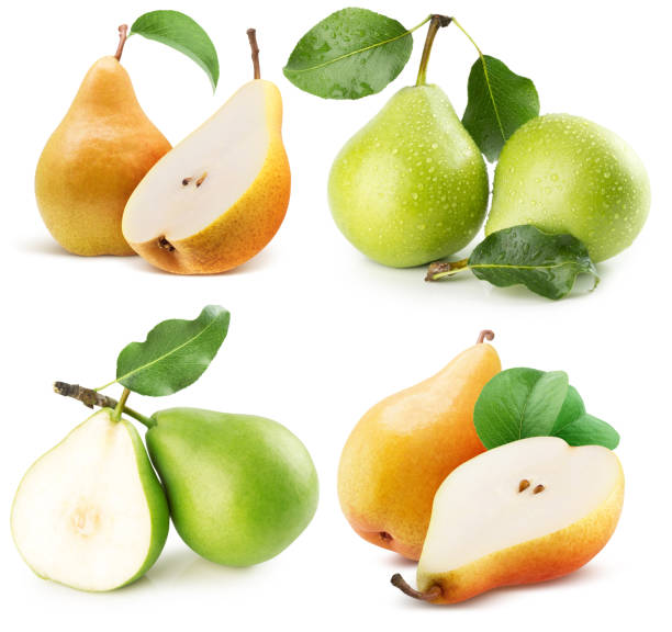 istock collection of pears isolated on a white background 905715436