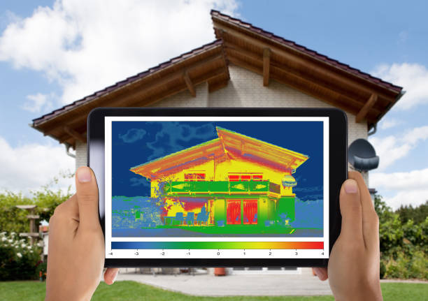 istock Person Detecting Heat Loss Digital Tablet 905715638