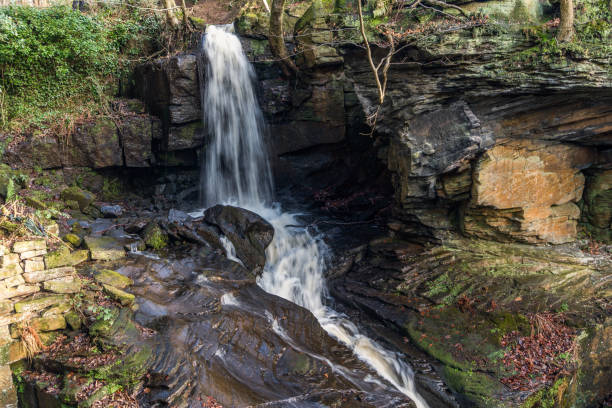 istock Lumsdale Falls in Derbyshire, UK 905719162