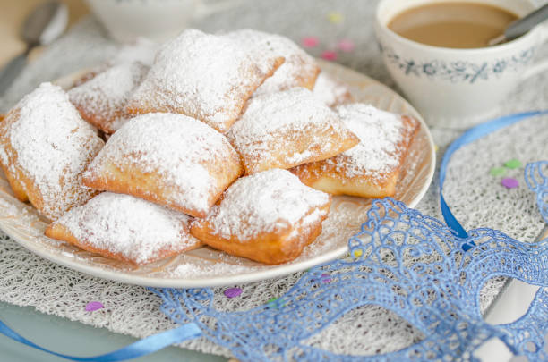 istock Traditional New Orleans beignets served for Mardi Gras 905731018