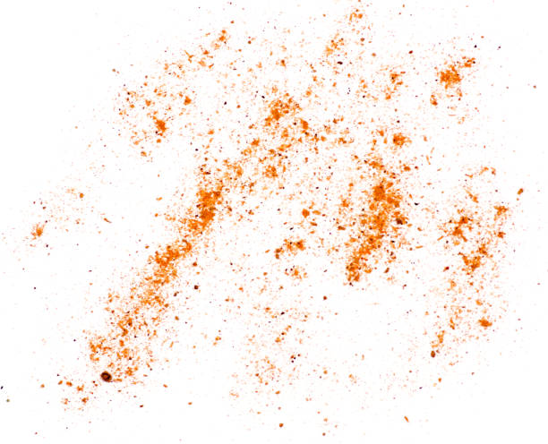istock Pile of seasoning for chicken on white background 905738510