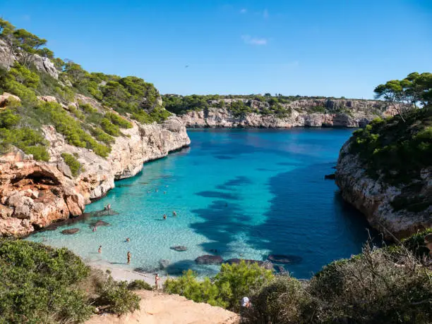 Palma de Mallorca. Spain. Nature and cities of the island.