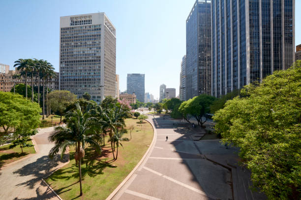 istock Anhangabau valley at Sao Paulo city. 905742492