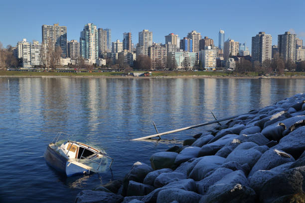 istock English Bay Shipwreck, Vancouver 905742712