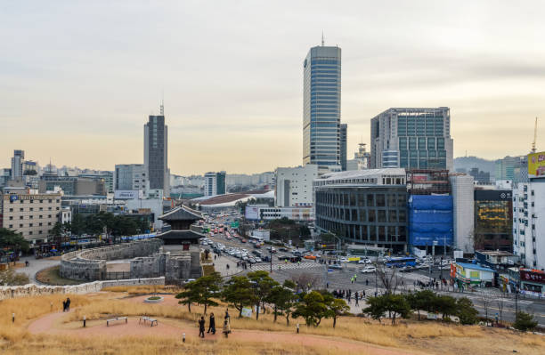 istock Seoul city skyline from Naksan Park 905759384