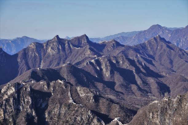 万里の長城、jiankou 山 - jiankou ストックフォトと画像