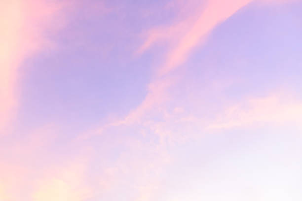 istock Ultra violet twilight sky with cloud in the morning. 905775210