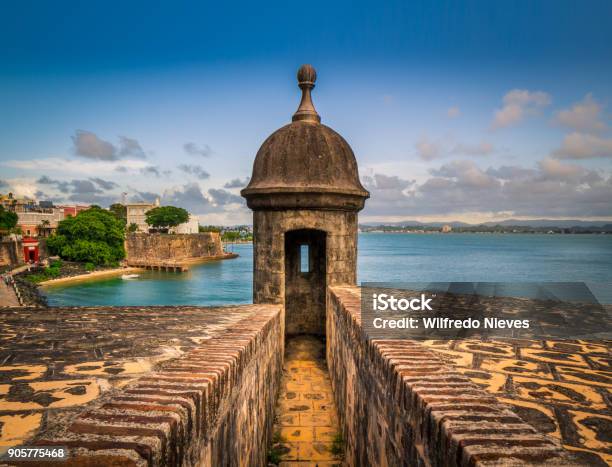 Old San Juan Lookout Tower Stock Photo - Download Image Now - Puerto Rico, San Juan, Old San Juan